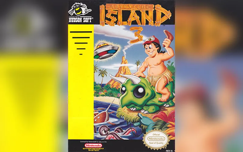 Adventure Island 3 game artwork