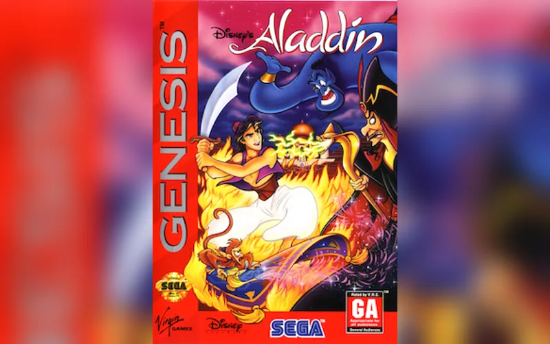 Aladdin game artwork