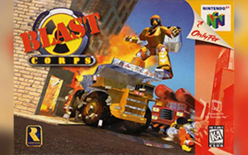 Blast Corps game artwork