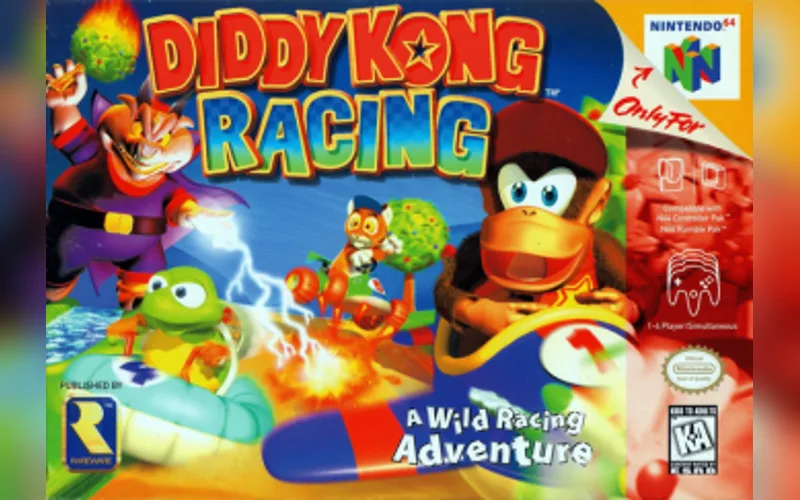 Diddy Kong Racing game artwork