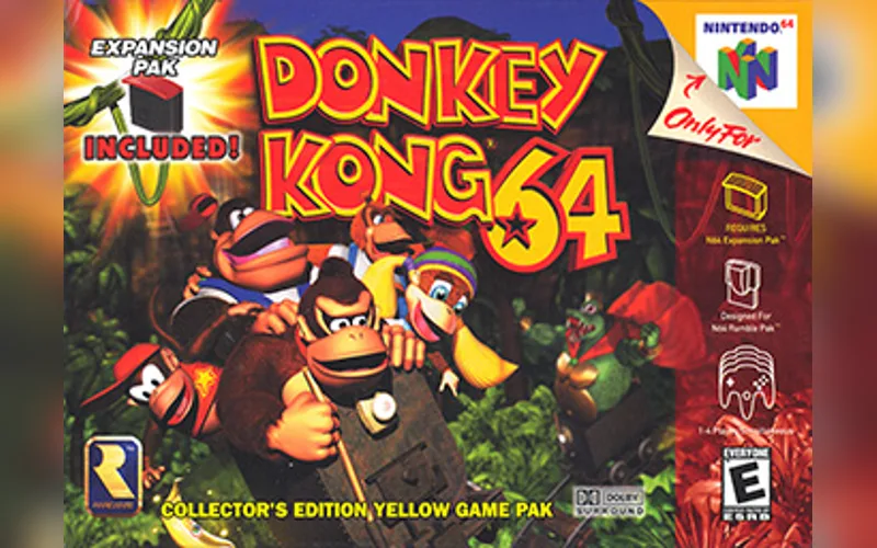 Donkey Kong 64 game artwork