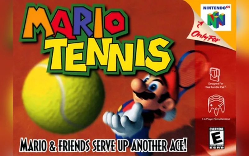 Mario Tennis game artwork