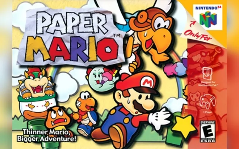 Paper Mario game artwork