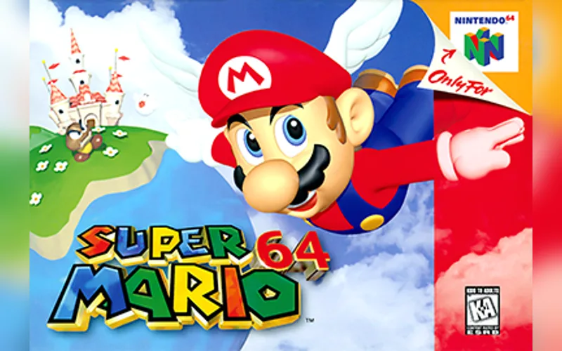 Super Mario 64 game artwork