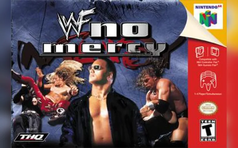WWF No Mercy game artwork